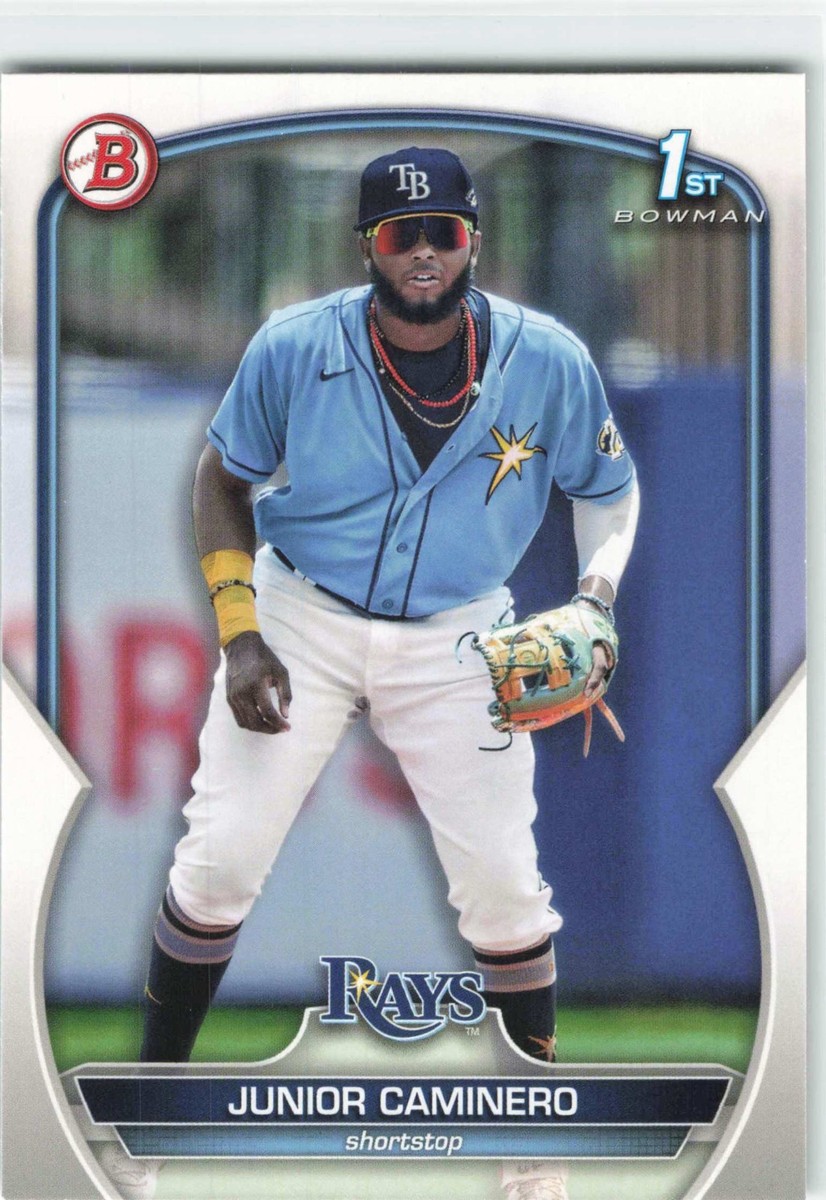 Junior Caminero Baseball Cards - You Choose! Tampa Bay Rays | eBay