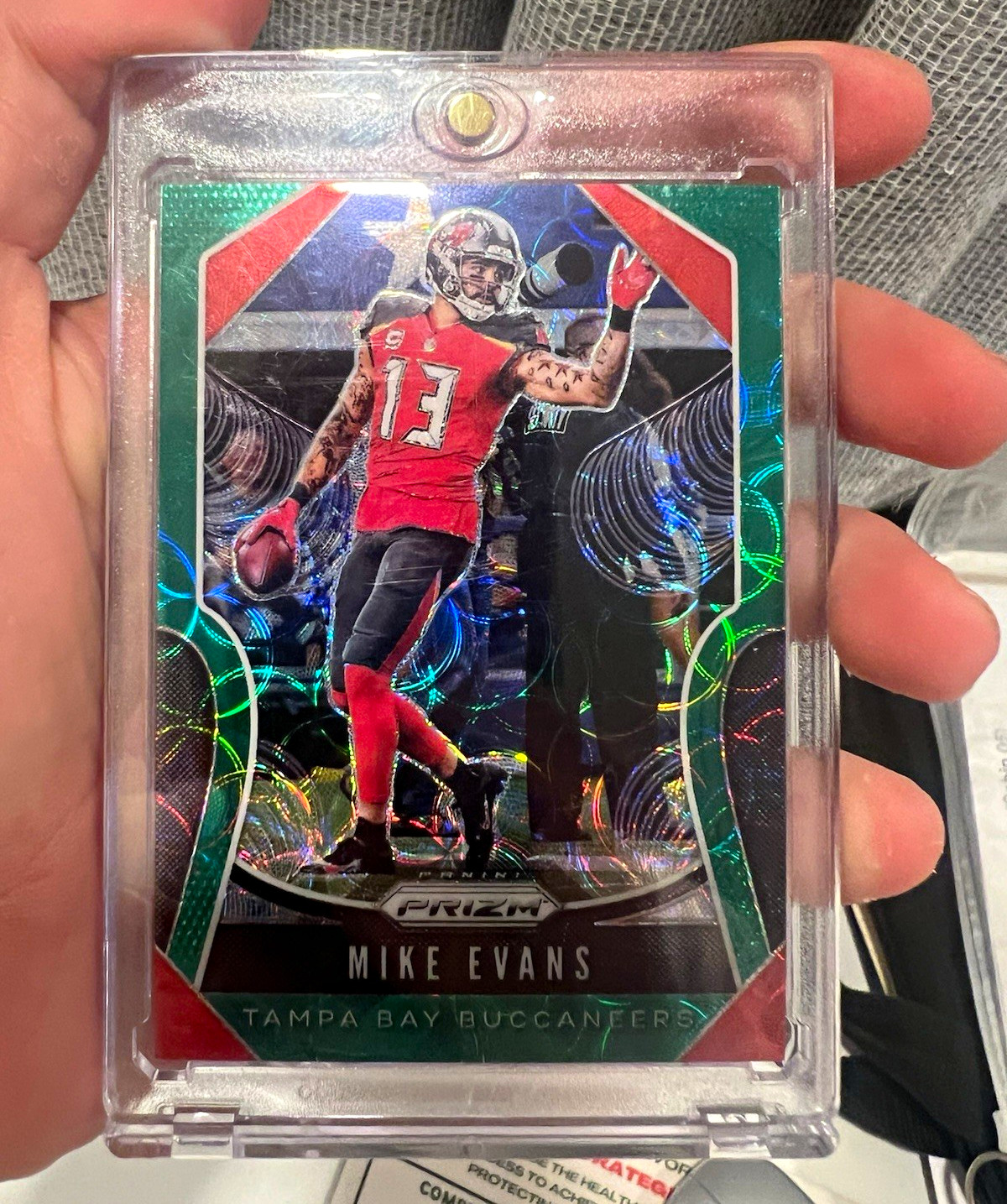 Panini 2019 Prizm Mike Evans Green Scope /75