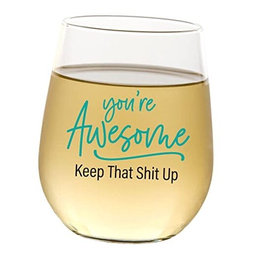 Friend Gifts for Women Wife Girlfriend Men Sister - You’re Awesome - Funny