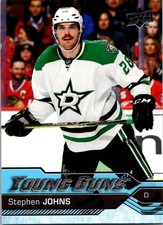 16/17 UPPER DECK YOUNG GUNS ROOKIE RC #481 STEPHEN JOHNS DALLAS STARS