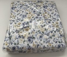 Amazon Basics Twin Blue Floral 3 Piece Bed Sheet Set New In Box