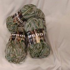 Mary Maxim Bamboo Soft Stripes Striped Yarn M...