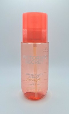 VICTORIA'S SECRET WHITE PEACH MANGO FEEL BRIGHT BODY MIST 8 FL.OZ NEW