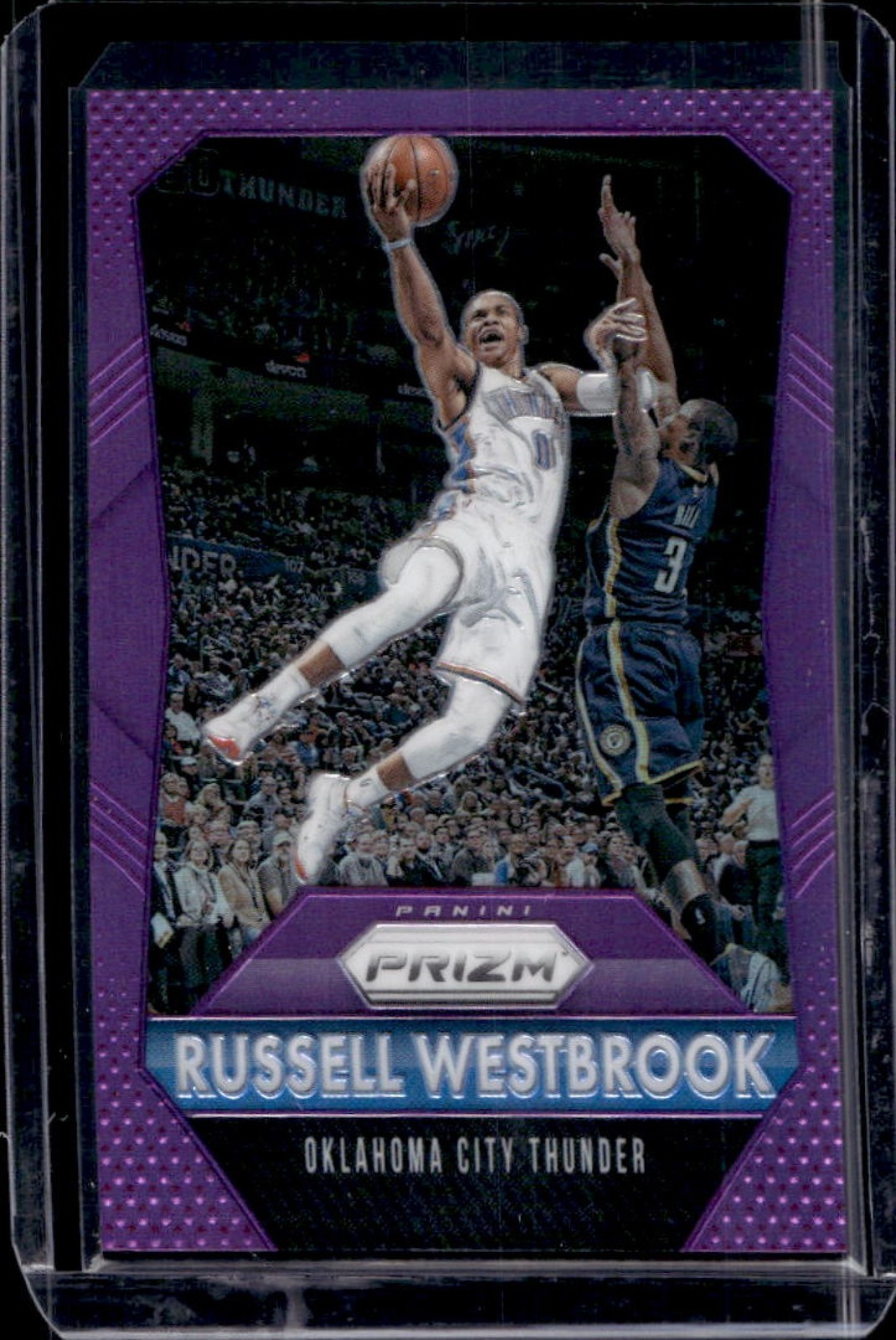 2015-16 Prizm Russell Westbrook Purple Prizm #12/99 Thunder