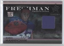 2008 Leaf Rookies & Stars Longevity Jerseys 72/100 Mario Manningham #FO-31 0j0