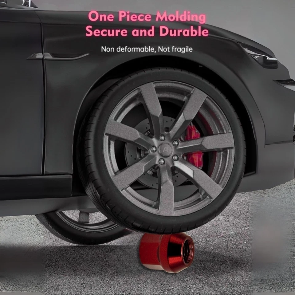 16 Acorn Bulge Lug Nuts 2007 Can-Am Outlander Max 650 H.O. 2008 EFI XT Red Nut - Image 2 of 4