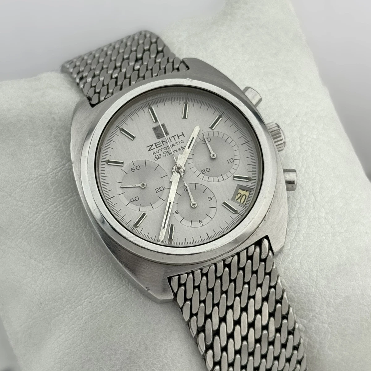Zenith El Primero Chronograph Ref. 01-0210-415 3019 PHC Automatic, Vintage 1970s
