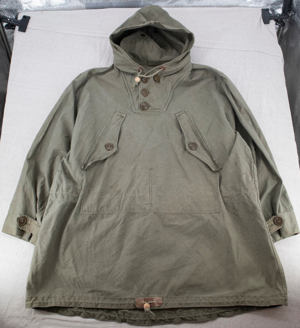 Vintage US Army m43 m-43 M1943 Mountain Ski Parka Smock Mens Medium