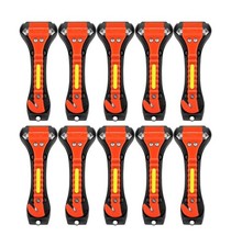 Car Safety Hammer 10 Pack, Car Emergency Escape Tool Car Window Glass Breaker...