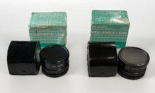Ambico Two Lens Camcorder Set 1.5X Telephoto 0.5X Wide Angle V-3300 3200 New