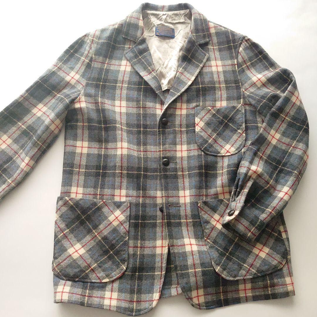 Pendleton Wool Tailored Jacket M Check - image 1