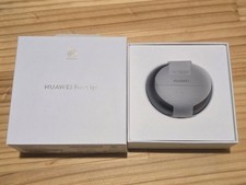 Huawel FreeClip Clip-on Silver HD Call Touch Control Earbuds from Japan Used