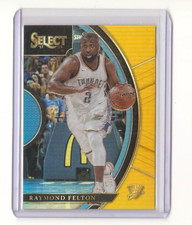 2017-18 Panini Select RAYMOND FELTON Concourse Gold Prizm 4/10 #80 OKC UNC SP