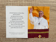 Erinnerungsbild zur Wahl von Papst Franziskus