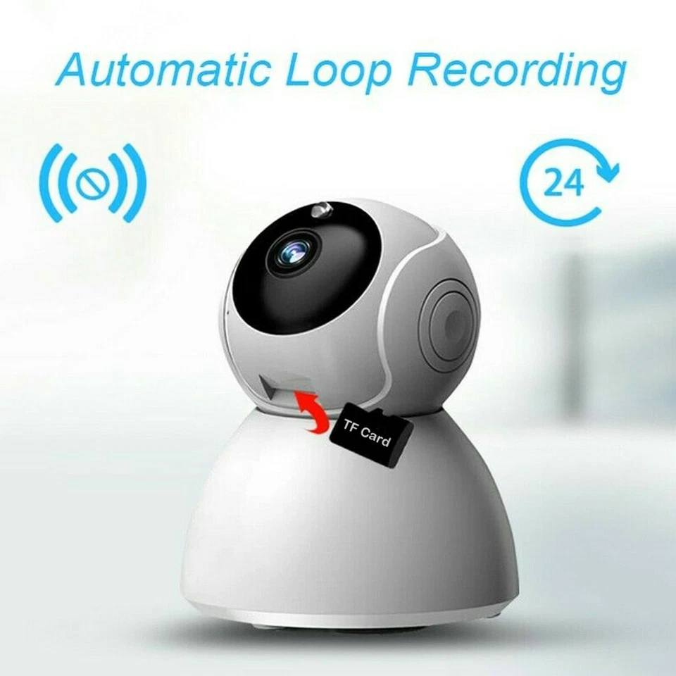 HD 1080P IP Security Camera Wifi Wireless CCTV Home Baby Monitor IR Night Vision - Image 4 of 4