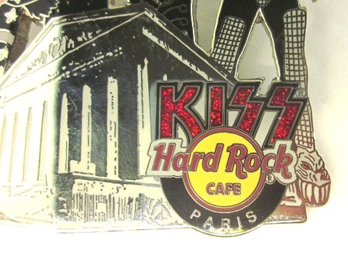 KISS Hard Rock Cafe Paris Édition Limitée Pin Eiffel La Madeline 2006 - Photo 2/4