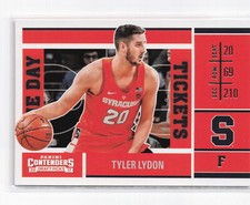 Tyler Lydon #28 2017 Panini Contenders Draft Picks Game Day Tickets Syracuse