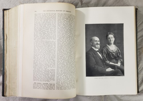 The Centennial History of Oregon 1811-1911 Biographical Joseph Gaston Vol 2/3/4 - Foto 9 di 24