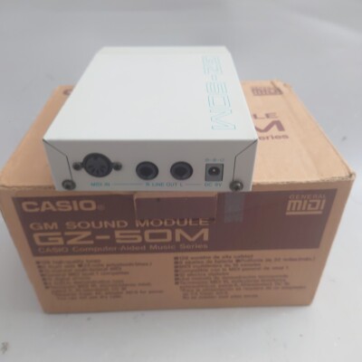 CASIO GM SOUND MODULE GZ-50M 音源モジュール カシオ 小さいことが取り柄です - CASIO GZ-50Mのレビュー | ジグソー