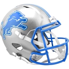 Detroit Lions Riddell Speed Full Size Replica Football Helmet