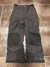 I137 Columbia Bugaboo Omni - Heat Black High Kids Ski Snow Pants M 10/12