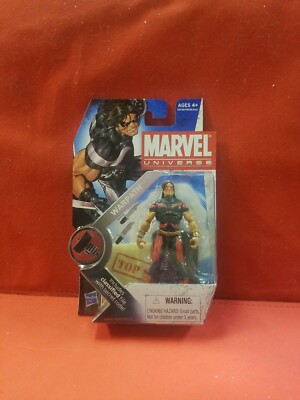 New Marvel Universe 3.75'' Warpath. 2009, Series 2, #003. NIP Variation #3
