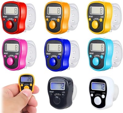 LED Digital Elektronischer Zählzähler Dhikr/Tasbih/Tasbi/Tasbee Fingerring