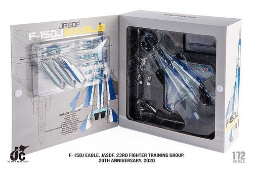 1:72 JC Wings F-15DJ Eagle JASDF 23RD FIGHTER TRAINNING GROUP Diecast Model - Picture 8 of 10