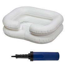 Deluxe Inflatable Shampoo Basin For Elderly with Hand Pump