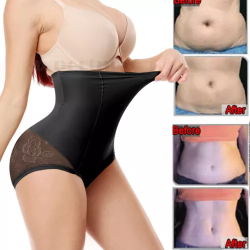 Fajas Colombianas Cintura Alta Control Abdomen Prendas con Forma Bragas Cinturas Formador Corporal - Imagen 1 de 25