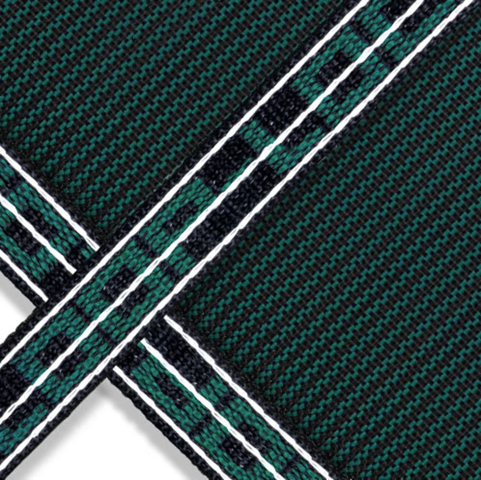 Cubiertas de seguridad para piscina rectangulares de malla verde Loop Loc - (elige el tamaño) Foto 3 de 4