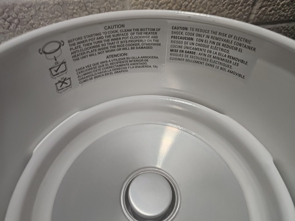 Black and Decker Rice Cooker Plus Drip Cup, Basket, Used Little eBay