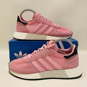 Adidas Marathon Tech Mujer Talla 7.5 Originales Tenis Deportivas Rosa Negro  Blanco | eBay