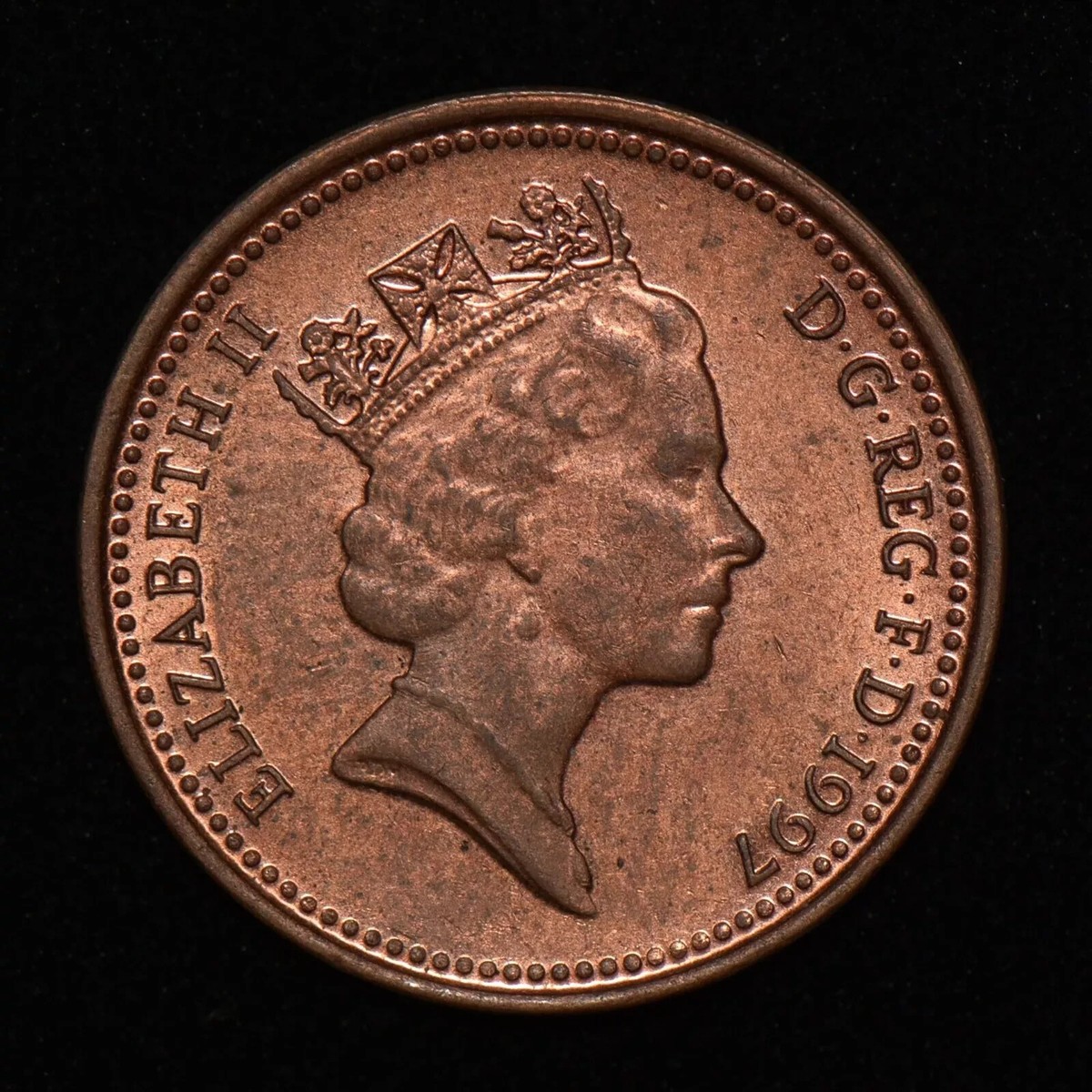 GREAT BRITAIN UK 1997 One 1 Penny - Elizabeth II | eBay