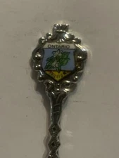 Embro Ontario Trillium Flower Souvenir Spoon