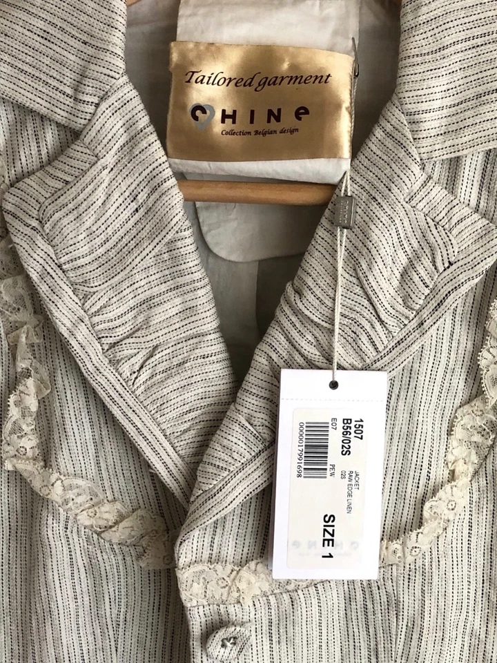 Chine Women Linen Jacket, size 1 - Image 2 of 4