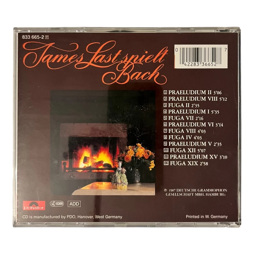 James Last spielt Bach | CD | 1987 - Bild 2 von 2