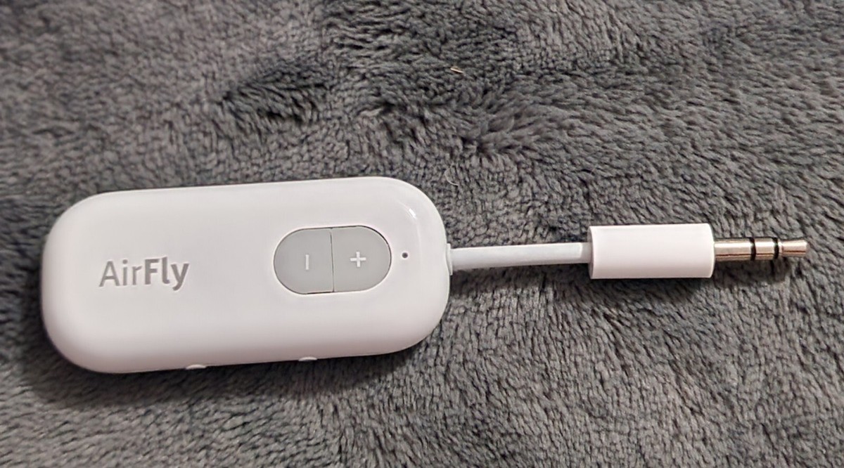 Twelve South AirFly White Wireless Headphones Bluetooth