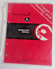 John Deere A18 high-pressure washer operator manual dealer copy