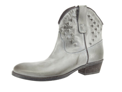 MAD Via Roma Hangar Stiefel Boots Mit Nieten Damen Western Leder Gr. 41