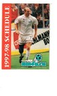 1997-98 St. Louis Ambush Indoor Soccer - Pocket Schedule - Daryl Doran — photo 1