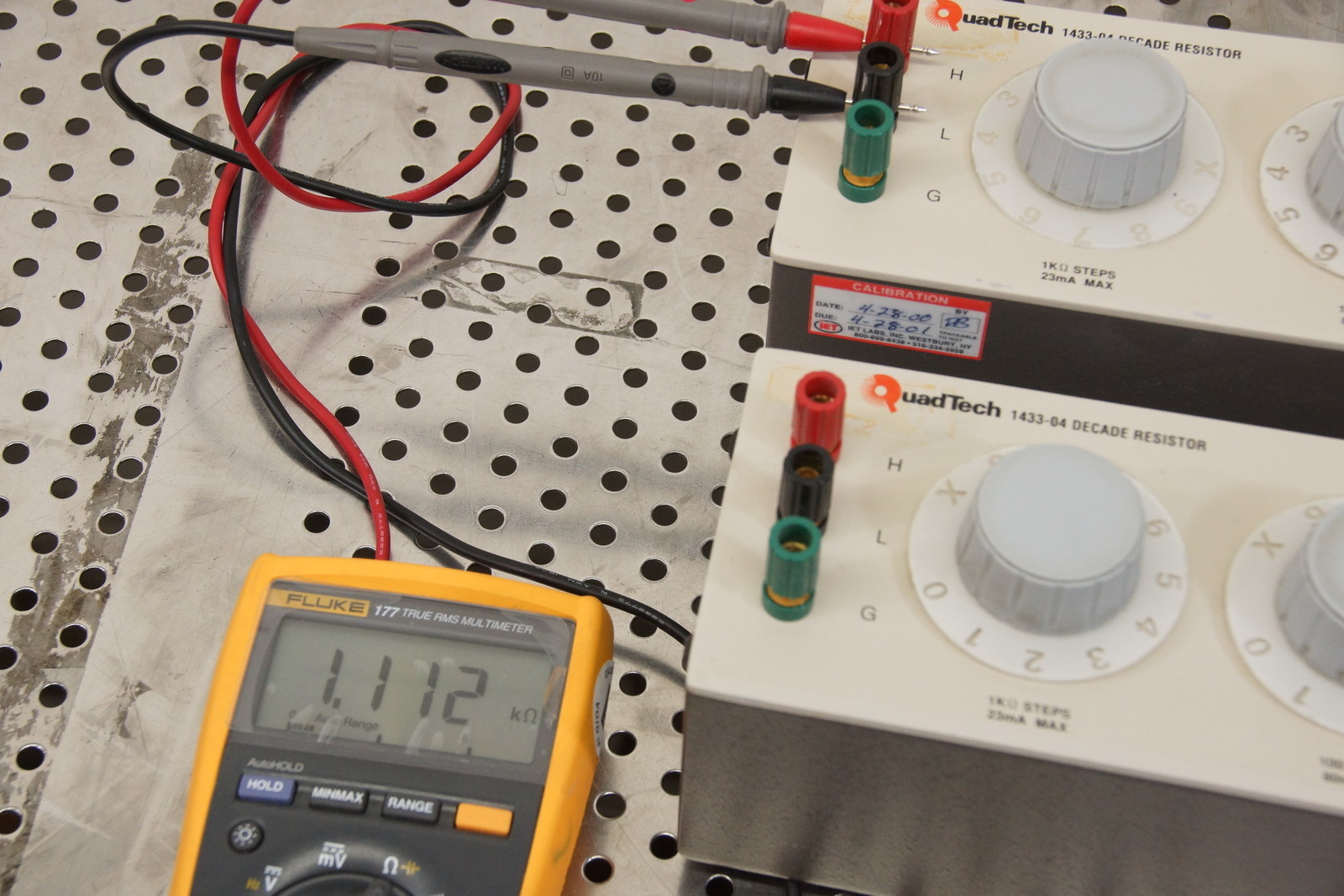 Quadtech Decade resistor 1433-04