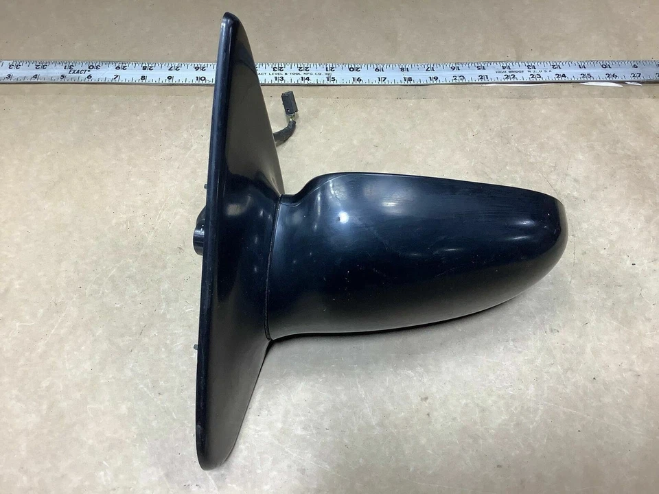 2000 PONTIAC SUNFIRE FRENTE ESQUERDA PORTA LATERAL DO MOTORISTA ESPELHO RETROVISOR PRETO FABRICANTE DE EQUIPAMENTO ORIGINAL+ - Imagem 4 de 4