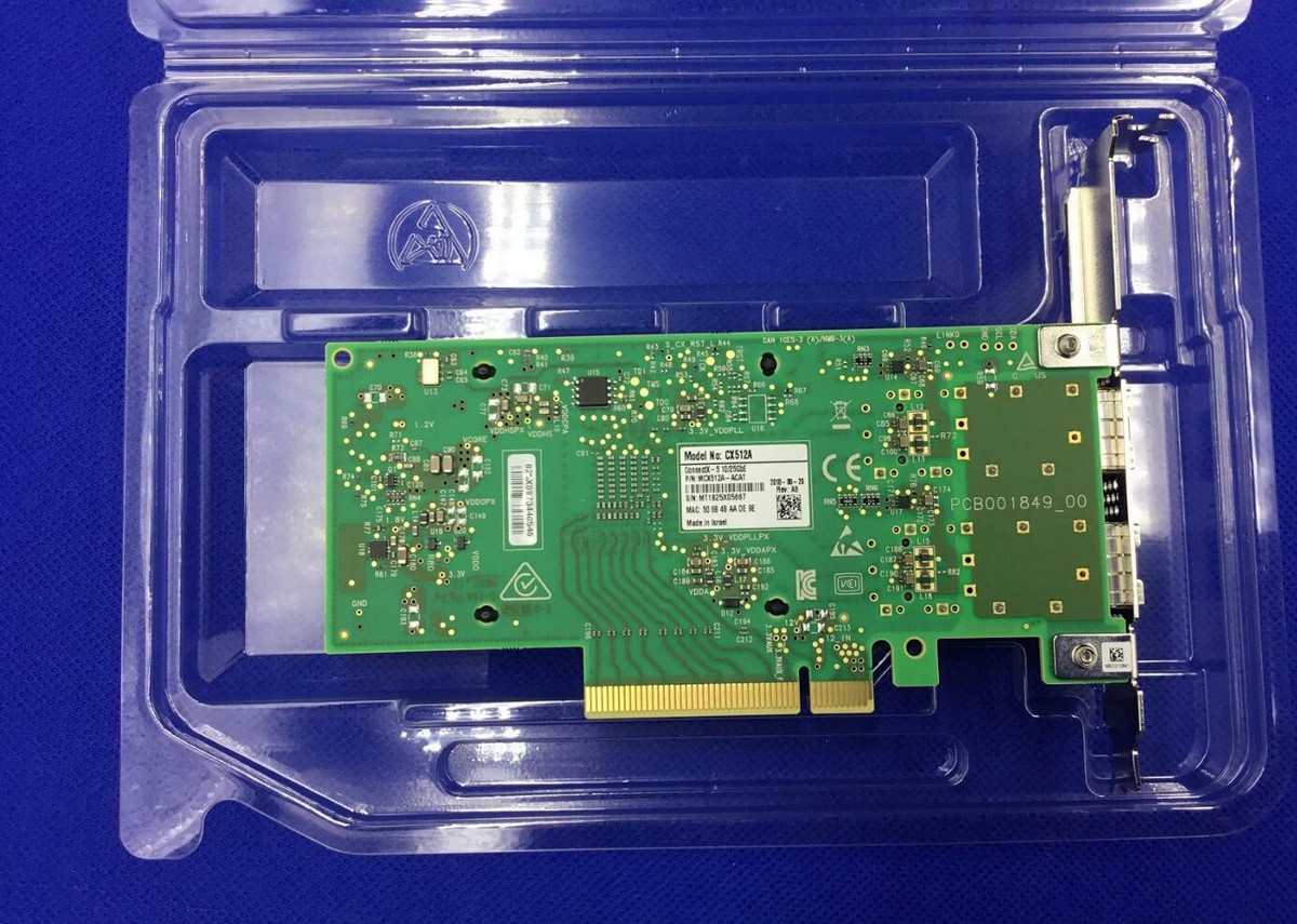 MCX512A-ACAT Mellanox ConnectX-5 EN 10/25GbE Dual-Port SFP28 PCIe