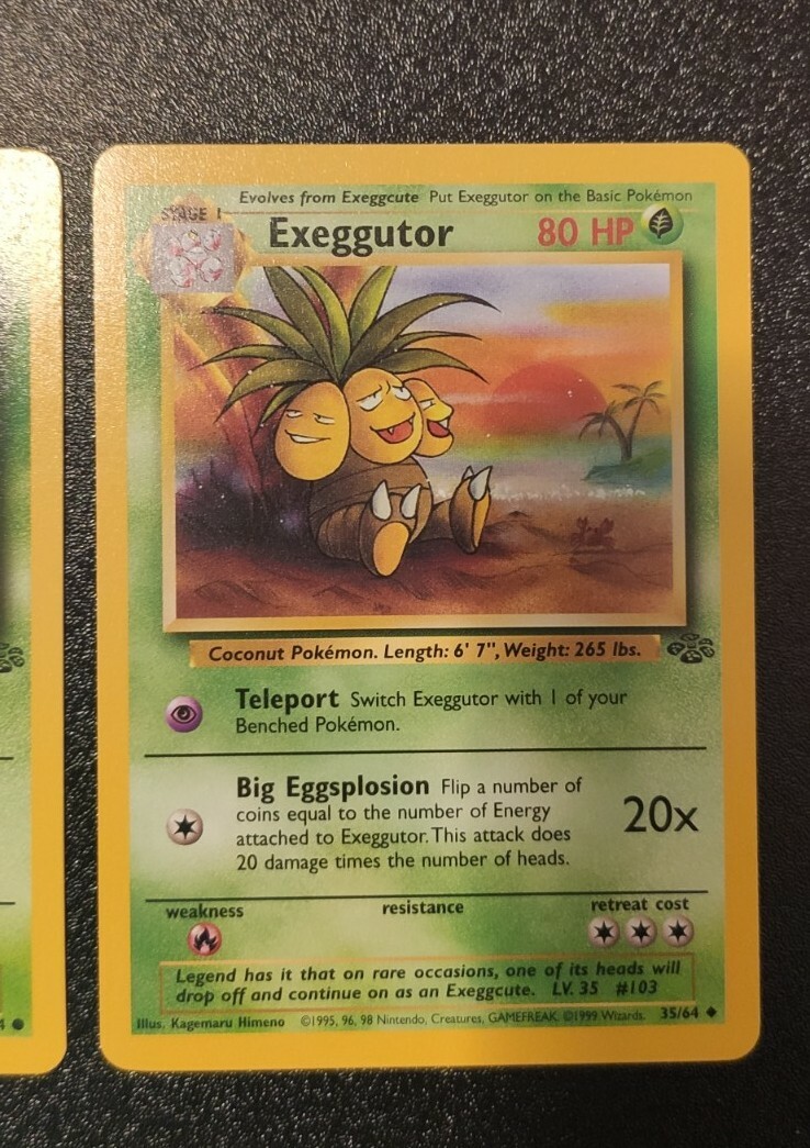 1999 Pokemon Jungle Exeggcute #52 & Exeggutor #35 PSA 9/10? | eBay 1999 Pokemon Jungle Exeggcute #52 & Exeggutor #35 PSA 9/10? | eBay