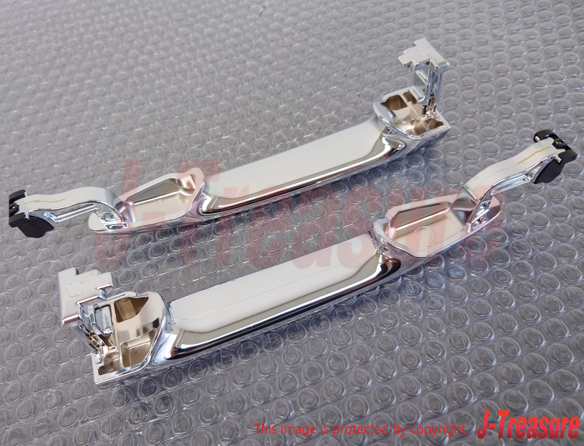 TOYOTA ALPHARD ANH10 02-15 Genuine Chrome Slide Door Outside