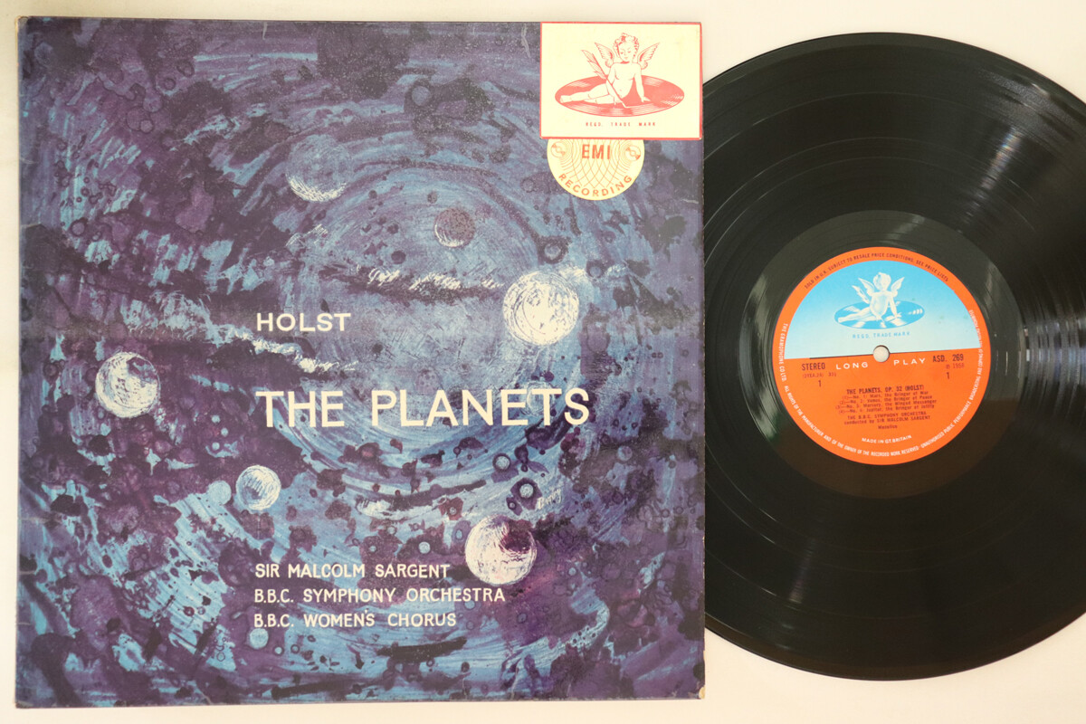 英LP Sir Malcolm Sargent Holst: The Planets ASD269 ANGEL /00260 LP SIR MALCOLM SARGENT Holst: The Planets ASD269 ANGEL UK | eBay