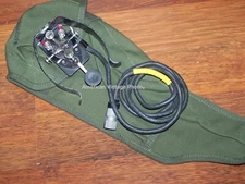 J37 Telegraph Key Morse Harris Radio CW U/229 J45 Knee Mount + PRC 25 77 Pouch