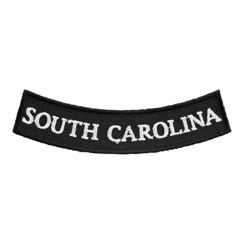 South Carolina State Bottom Rocker Patch, U.S. 50 States Patches | eBay