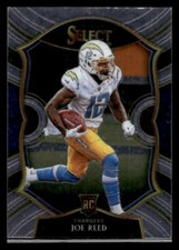 2020 Panini Select #97 Joe Reed Rookie Los Angeles Chargers